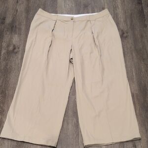 Lane Bryant Women's Pull On Khaki Dress Pants 26L